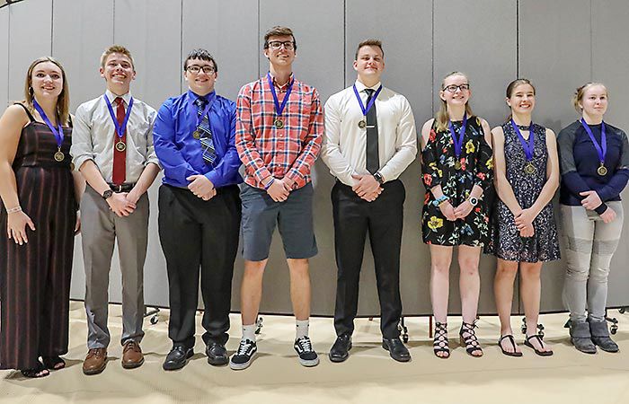 Department award winners